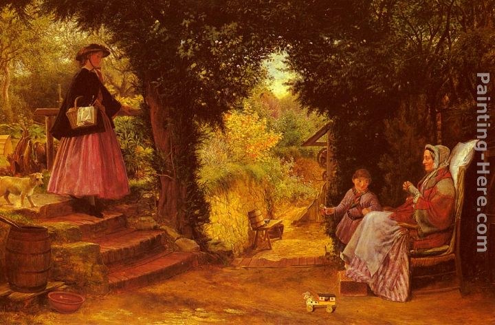 Richard Redgrave Young Lady Bountiful